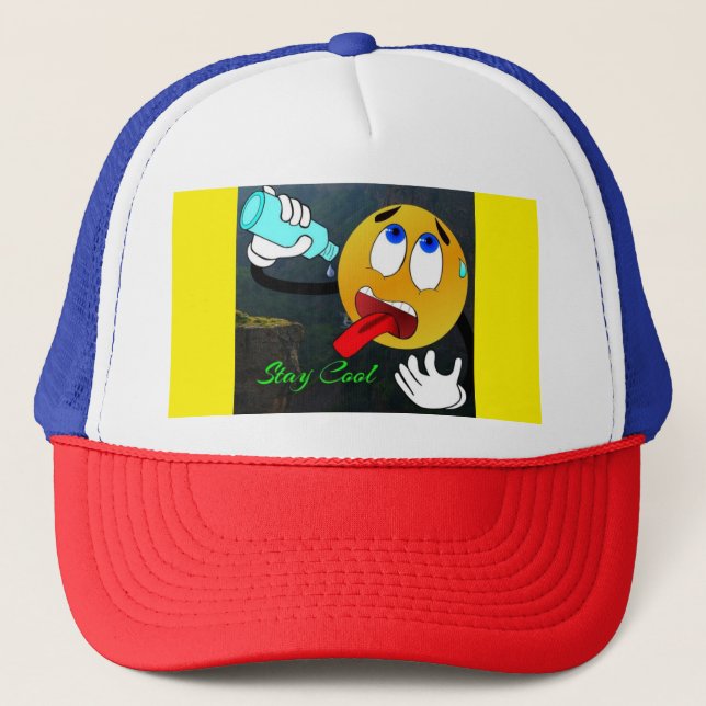Wear And Get Cool Trucker Hat (Front)