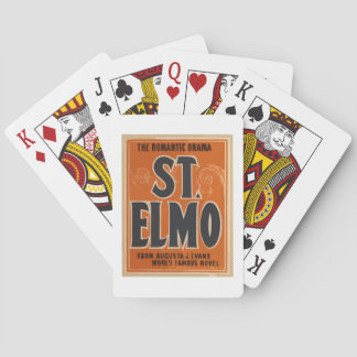 Wear and style entertainment posters of the past playing cards