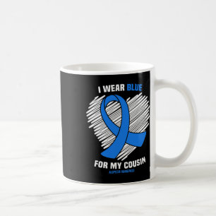 Wear Blue For My Cousin Alopecia Awareness Coffee Mug