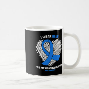 Wear Blue For My Granddaughter Alopecia Awareness Coffee Mug