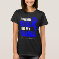 Wear Blue For My Nana Alopecia Feather 