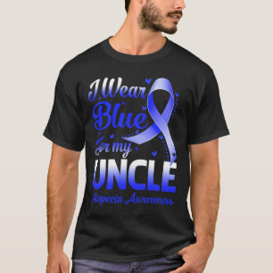 Wear Blue For My Uncle Alopecia Awareness T-Shirt