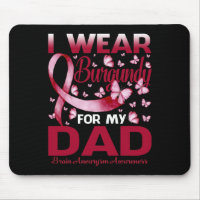 Wear Burgundy For My Dad Brain Aneurysm Awareness 