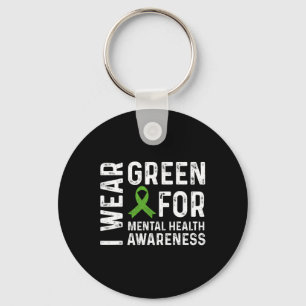 Wear Green For Mental Health Awareness Month 7 Key Ring