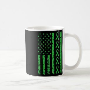 Wear Green For My Husband Kidney Disease Awareness Coffee Mug
