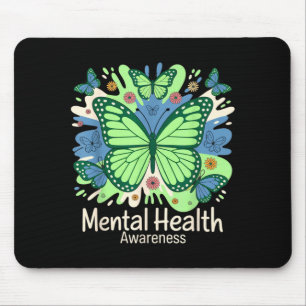 Wear Green Mental Health Awareness Month Mouse Mat