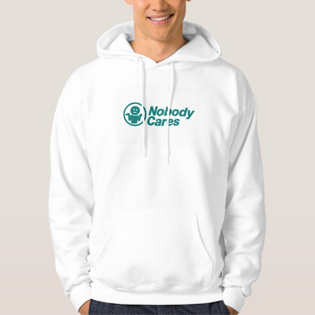 Wear how you feel, literally on your sleeve lol hoodie (Front)