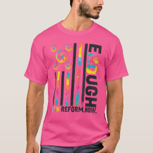 Wear Orange Enough End Gun Violence Peace Sign Fla T-Shirt