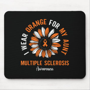Wear orange for aunt multiple sclerosis awareness mouse mat