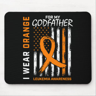 Wear Orange For Godfather Leukaemia Awareness Amer Mouse Mat