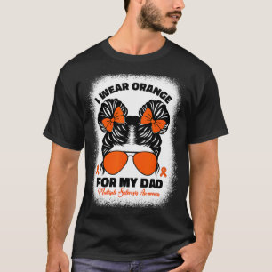 Wear Orange For My Dad Ms Multiple Sclerosis Kids  T-Shirt
