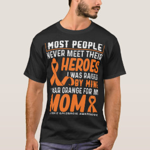 Wear Orange For My Mum Multiple Sclerosis Awarenes T-Shirt