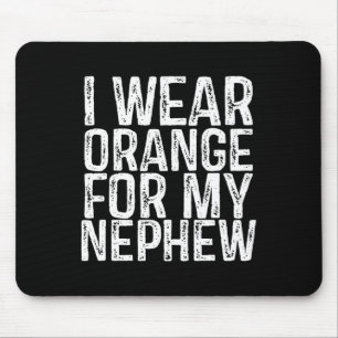 Wear Orange For My Nephew Leukaemia Awareness 1 Mouse Mat