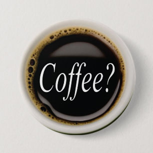 Wear out your welcome in any elevator 7.5 cm round badge