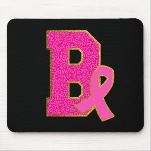 Wear Pink Bulldogs Breast Cancer Awareness Bulldog Mouse Mat