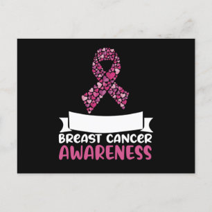 Wear Pink Family Matching Breast Cancer Awareness Postcard