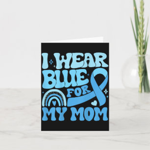 Wear Pink For Mum Ribbon Diabetes Awareness Card