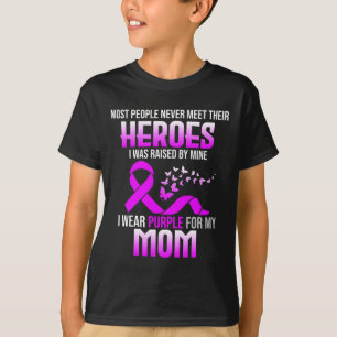 Wear Purple For Mum Pancreatic Cancer Awareness Gr T-Shirt
