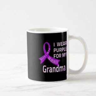 Wear Purple For My Grandma Alzheimerheimer Disease Coffee Mug
