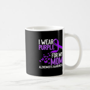 Wear Purple For My Mum Alzheimer´s Awareness Coffee Mug