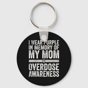 Wear Purple For My Mum  Key Ring