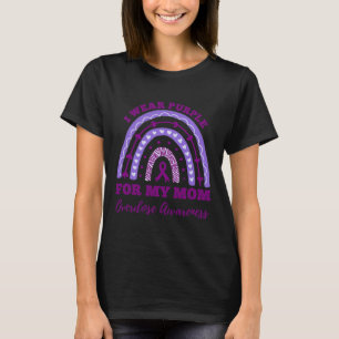 Wear Purple For My Mum Overdose Awareness Rainbow T-Shirt