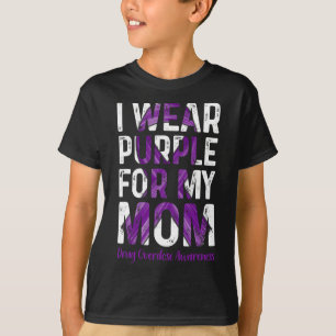 Wear Purple For My Mum - Overdose Awareness T-Shirt