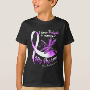Wear Purple In Memory Of My Nephew Overdose Awaren T-Shirt