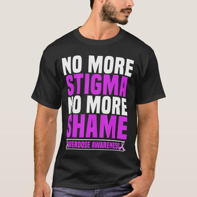 Wear Purple Overdose Awareness Gifts Survivor Warr T-Shirt (Front)