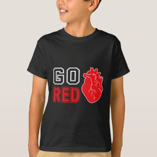 Wear Red Day Go Red Heart Disease Awareness 2025 R T-Shirt