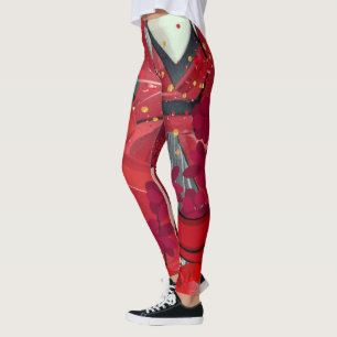 Wear Red Leggings
