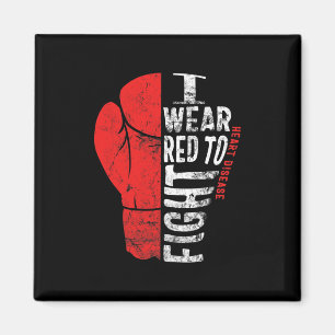 Wear Red To Fight Heart Disease Awareness Chd Nati Magnet