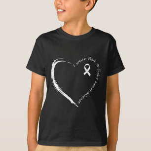 Wear Red To Fight Heart Disease Awareness T-Shirt