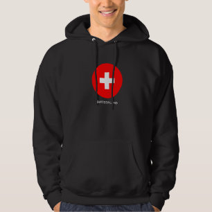 Wear Switzerland Flag Illustration Graphic Design Hoodie
