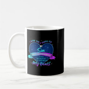 Wear Teal Purple For Son Suicide Prevention Coffee Mug