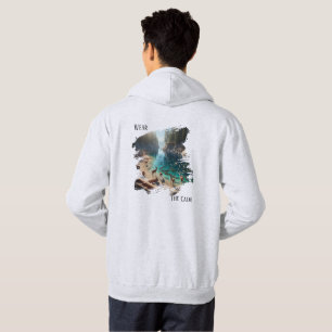 Wear The Calm – Deer Gathering at the Lake Hoodie