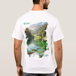 Wear the Calm Scenic Trout Lake  T-Shirt