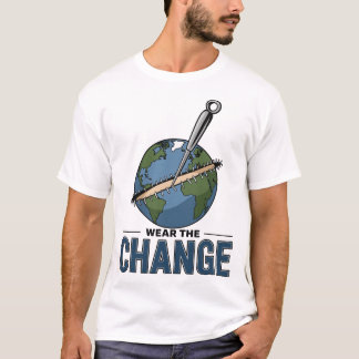 Wear the Change – Sustainable Earth Stitch T-Shirt