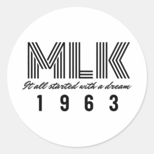 Wear The Dream  Classic Round Sticker