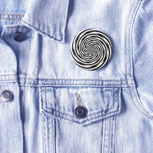 Wear the Mystery Hypnosis Spiral 6 Cm Round Badge