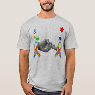Wear this Grandpa And Grandson Best Friend Autism T-Shirt
