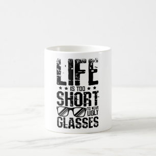 Wear Ugly Glasses Coffee Mug