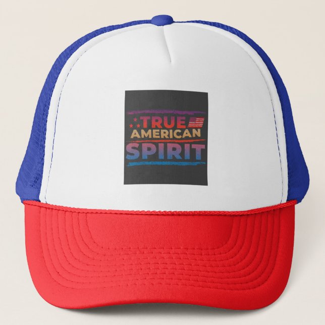 Wear Your American Pride: The True American Hat (Front)