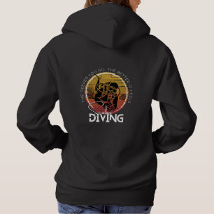 Wear your extreme hobby, Scuba Diving Hoodie