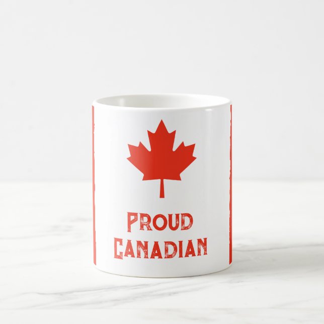 Wear Your Pride: Classic Canada Flag  Coffee Mug (Center)