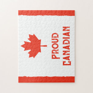 Wear Your Pride: Classic Canada Flag Jigsaw Puzzle