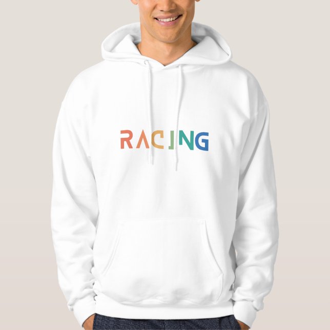 Wear your sport, Car Racing Hoodie (Front)
