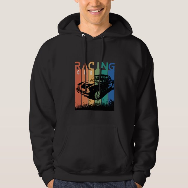 Wear your sport, Car Racing Hoodie (Front)