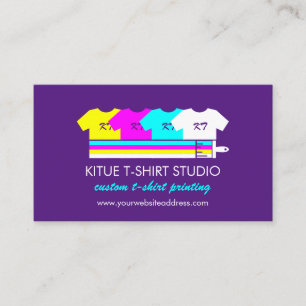 Wearable Art Apparel Studio Business Card