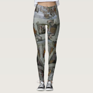 Wearable Art! Sistine Chapel Ceiling Leggings